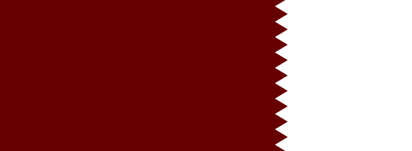 le qatar drapeau
